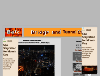 bridgeandtunnelclub.com screenshot