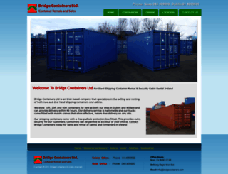 bridgecontainers.com screenshot