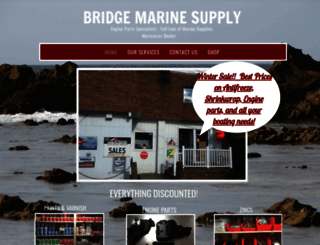 bridgemarinesupply.com screenshot
