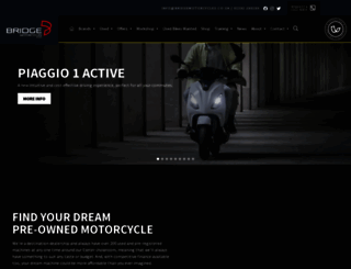 bridgemotorcycles.com screenshot