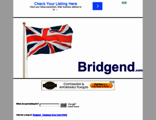 bridgend.com screenshot