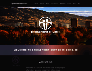 bridgepointchurch.com screenshot