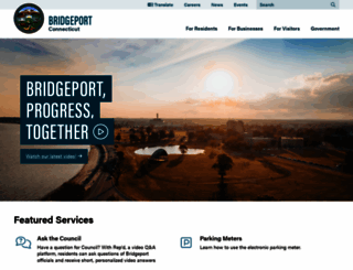 bridgeportct.gov screenshot