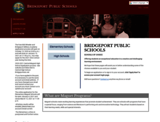 bridgeportdev.smartchoiceschools.com screenshot