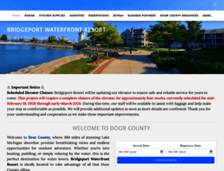 bridgeportresort.net screenshot