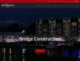 bridgepro.com.au screenshot