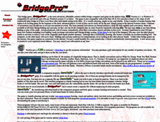 bridgepro.com screenshot