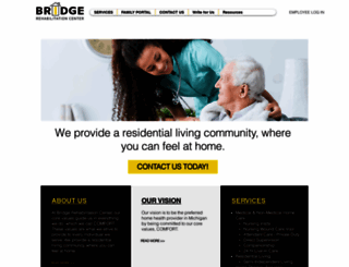bridgerehabilitationcenter.com screenshot