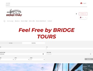 bridgetours.net screenshot