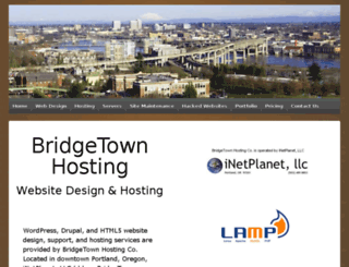 bridgetownhosting.com screenshot