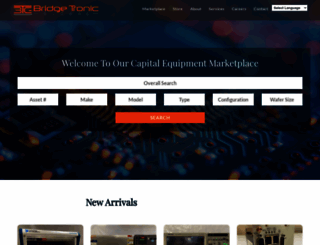 bridgetronic.com screenshot