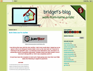 bridgetsblog.net screenshot