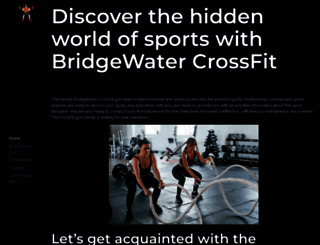 bridgewatercrossfit.com screenshot