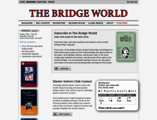 bridgeworld.com screenshot