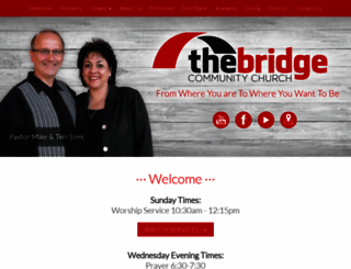 bridgeworshipcenter.com screenshot