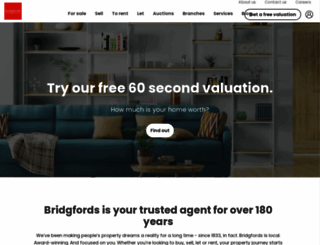 bridgfords.co.uk screenshot
