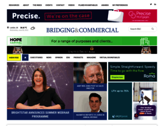 bridgingandcommercial.com screenshot