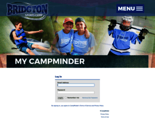 bridgton.campintouch.com screenshot