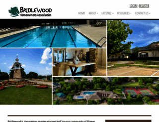 bridlewoodhoa.org screenshot