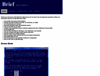 briefeditor.com screenshot