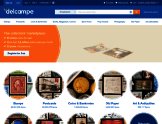 briefmarken.delcampe.net screenshot
