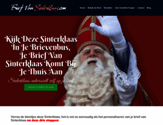 briefvansinterklaas.com screenshot