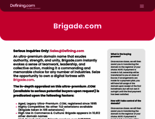 brigade.com screenshot