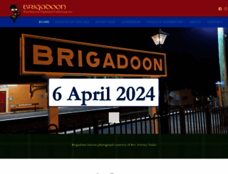 brigadoon.org.au screenshot