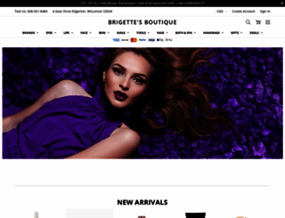 brigettesboutique.com screenshot