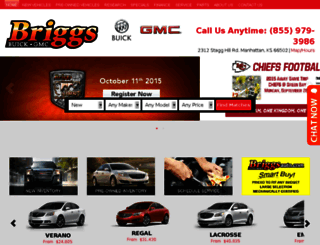 briggsbuickgmc.com screenshot