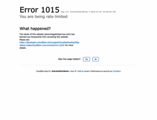 briggstireservice.com screenshot