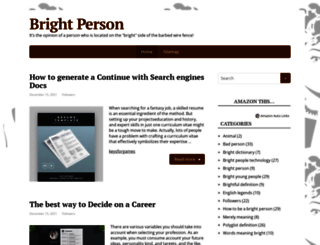 bright-person.com screenshot