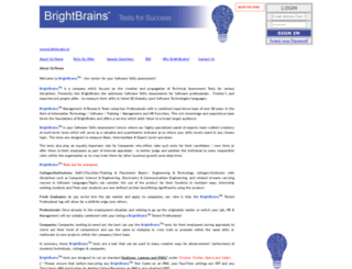 brightbrains.in screenshot