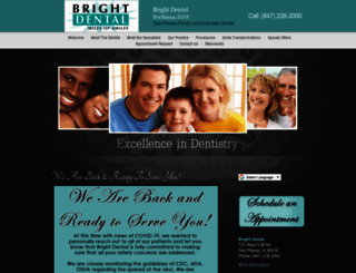 brightdent.com screenshot