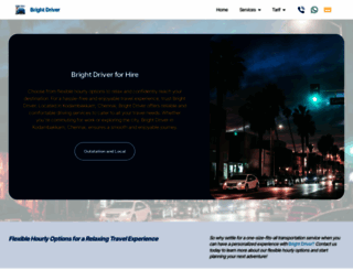 brightdriverservice.com screenshot