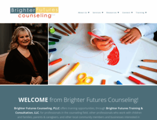 brighterfuturescounseling.org screenshot