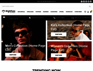 brighteyes.com.au screenshot