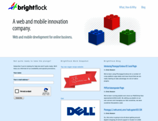 brightflock.com screenshot