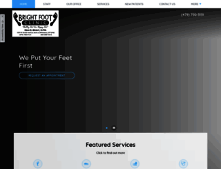 brightfootclinic.com screenshot
