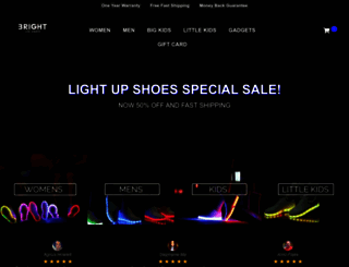brightledshoes.com screenshot