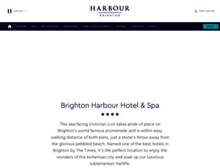 brighton-harbour-hotel.co.uk screenshot