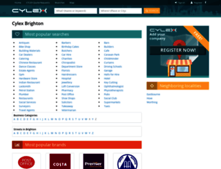 brighton.cylex-uk.co.uk screenshot