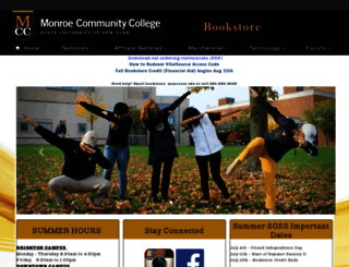brightonbookstore.monroecc.edu screenshot