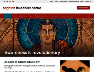 brightonbuddhistcentre.co.uk screenshot