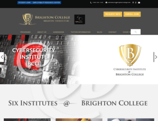 brightoncollege.edu screenshot