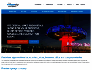 brightonsigns.co.uk screenshot