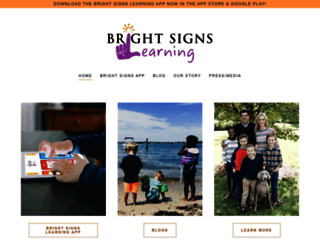 brightsignslearning.com screenshot