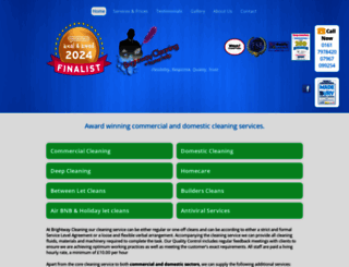 brightway-cleaning.co.uk screenshot