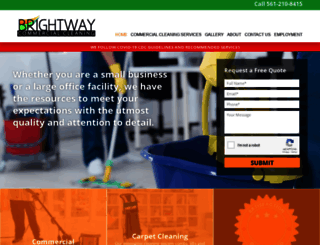brightwaycommercialcleaning.com screenshot
