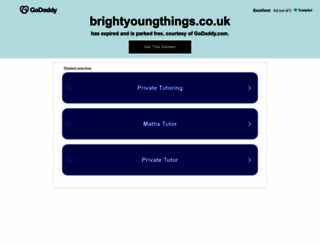 brightyoungthings.co.uk screenshot